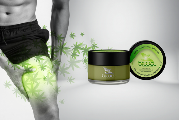 ¡Prueba Biwel! Bálsamo de Cannabis